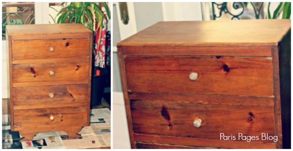 Retaper la future commode de bébé | Paris Pages Blog